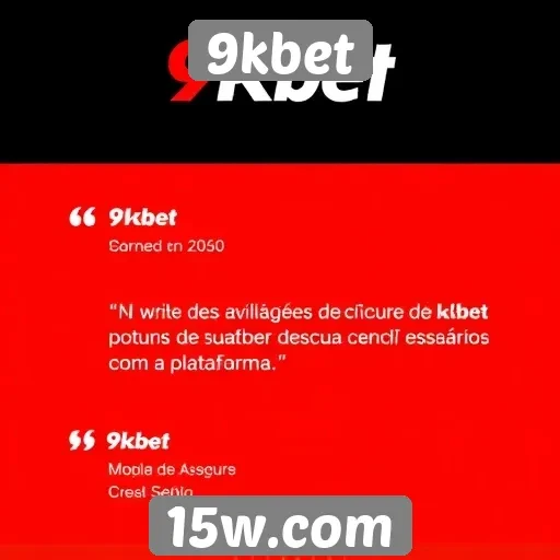 Avaliações de clientes sobre o 9kbet
