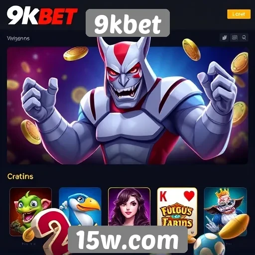 Tipos de jogos disponíveis na plataforma 9kbet